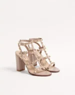 Valentino Rockstud Ankle Strap Sandal 90 Mm - Image 6